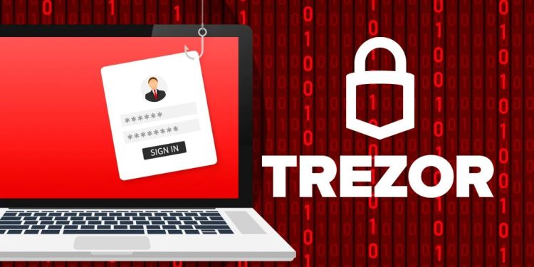 Massive Phishing Campaign Hits Trezor Crypto Wallet
